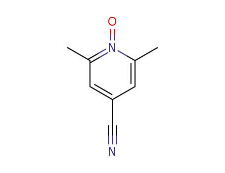 4-Pyridinecarbonitrile,2,6-dimethyl-,1-oxide(9CI)