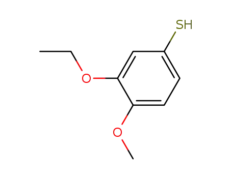 Molecular Structure of 111424-64-7 (3-Ethoxy-4-methoxybenzenethiol)