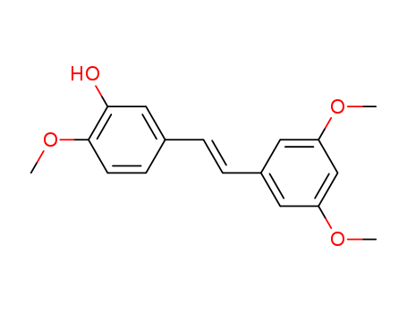 (E)-3'-Hydroxy-3,5,4'-trimethoxystilbene