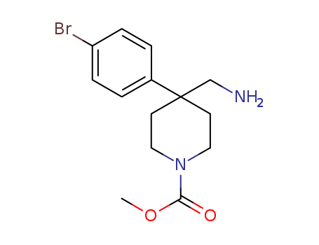 4-AMINOMETHYL-4-(4-FLUORO-PHENYL)-PIPERIDINE-1-CARBOXYLIC ACID TERT-BUTYL ESTER