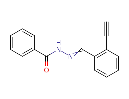 2-ethynylbenzaldehyde benzoylhydrazone