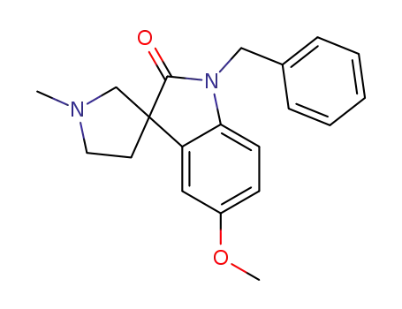 1-benzyl-5-methoxy-1'-methyl-1H-spiro[indole-3,3'-pyrrolidin]-2-one