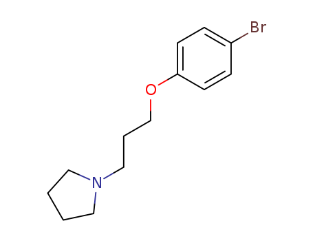 1-(3-(4-bromophenoxy)propyl)pyrrolidine