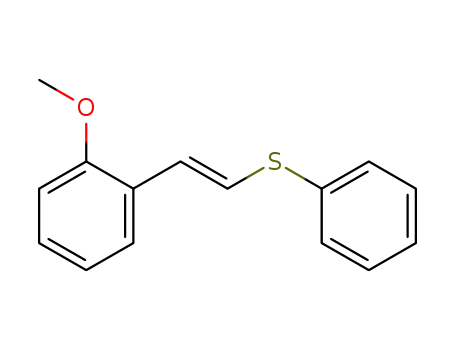 (E)-(2-methoxystyryl)(phenyl)sulfide