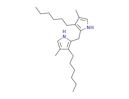 1H-Pyrrole, 2,2'-methylenebis[3-hexyl-4-methyl-