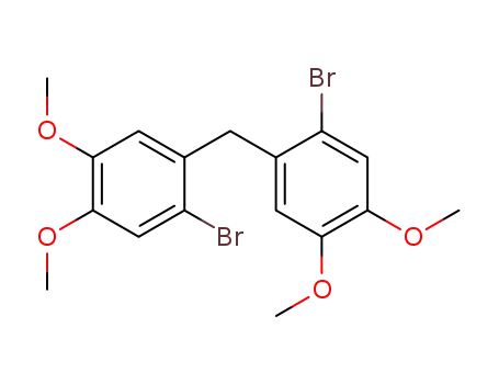 bis-(2-bromo-4,5-dimethoxy-phenyl)-methane