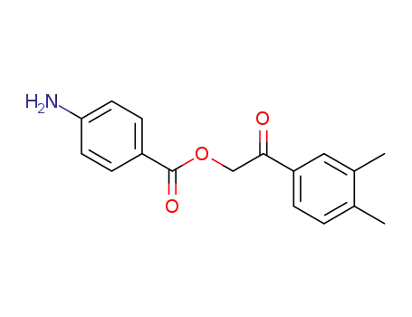 4-amino-benzoic acid 2-(3,4-dimethyl-phenyl)-2-oxo-ethyl ester