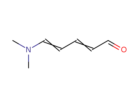 Molecular Structure of 4688-60-2 (N,N-Dimethylamino-2,4-pentadiene-5-al)