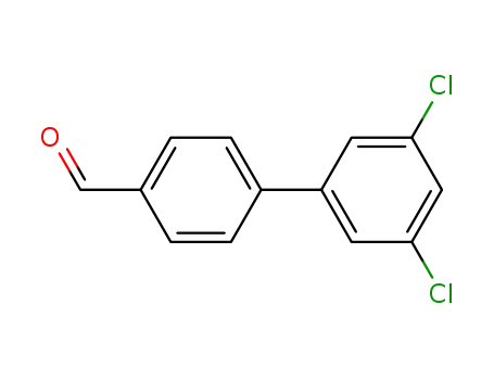 Molecular Structure of 221018-04-8 (4-(3,5-DICHLOROPHENYL)BENZALDEHYDE)