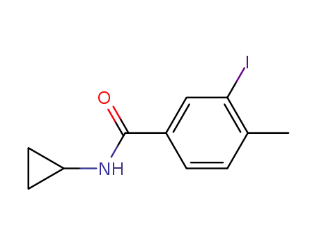 Benzamide, N-cyclopropyl-3-iodo-4-methyl-