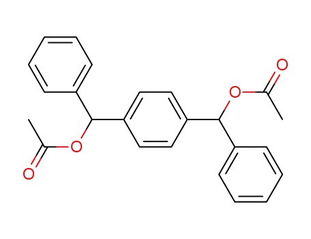 Molecular Structure of 95560-57-9 (α,α'-diphenyl-1,4-benzenedimethanol diacetate)
