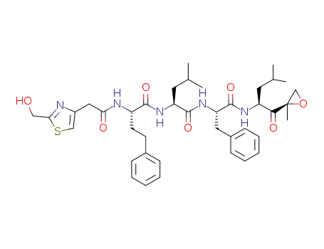 Molecular Structure of 1545468-56-1 (C<sub>40</sub>H<sub>53</sub>N<sub>5</sub>O<sub>7</sub>S)