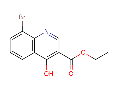 3-Quinolinecarboxylicacid, 8-bromo-4-hydroxy-, ethyl ester