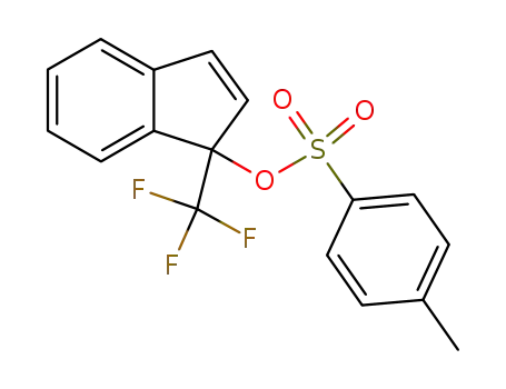 1H-Inden-1-ol, 1-(trifluoromethyl)-, 4-methylbenzenesulfonate