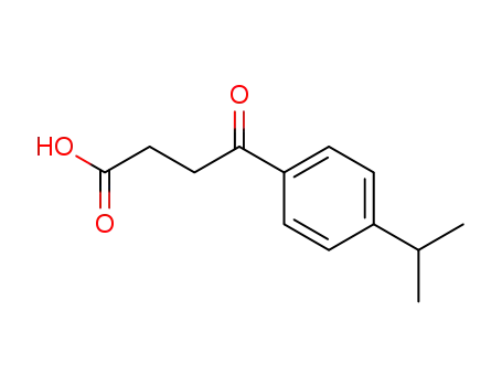 Molecular Structure of 6947-81-5 (4-(4-ISOPROPYL-PHENYL)-4-OXO-BUTYRIC ACID)