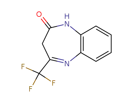 Molecular Structure of 2070-87-3 (4-(TRIFLUOROMETHYL)-1,3-DIHYDRO-2H-1,5-BENZODIAZEPIN-2-ONE)