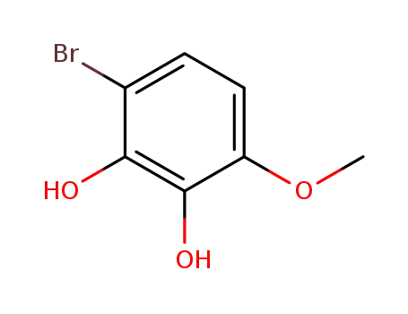 3-Bromo-6-methoxybenzene-1,2-diol