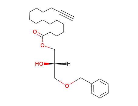 Hexadec-15-ynoic acid (S)-3-benzyloxy-2-hydroxy-propyl ester
