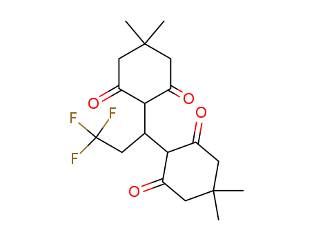 5,5,5',5'-tetramethyl-2,2'-(3,3,3-trifluoro-propylidene)-bis-cyclohexane-1,3-dione