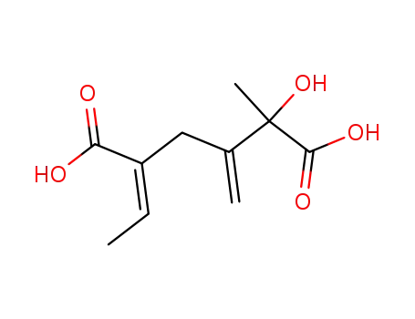 Molecular Structure of 18003-14-0 (isoseneciphyllic acid)
