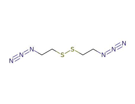Molecular Structure of 352305-38-5 (1,2-bis(2-azidoethyl)disulfane)