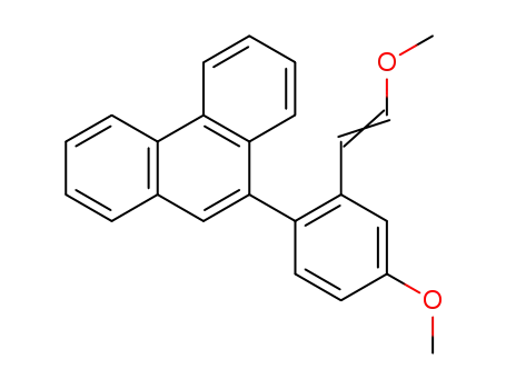1-[1-{2-(1-naphthyl)-5-methoxyphenyl}]-2-methoxyethene