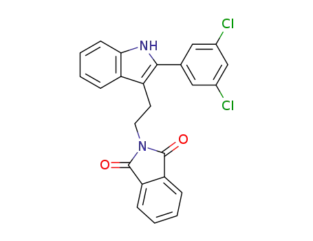 2-{2-[2-(3,5-Dichloro-phenyl)-1H-indol-3-yl]-ethyl}-isoindole-1,3-dione