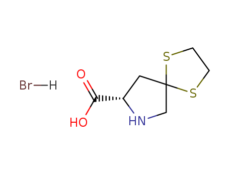 (S)-1,4-Dithia-7-azaspiro[4.4]nonane-8-carboxylic acid hyrobromide