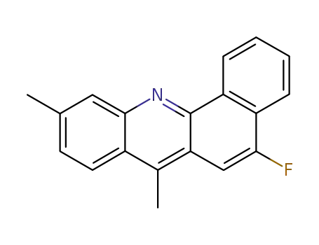 5-fluoro-7,10-dimethyl-benzo[<i>c</i>]acridine