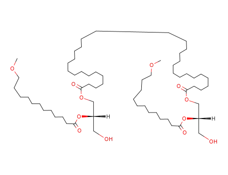 Dotriacontanedioic acid bis-[(S)-3-hydroxy-2-(12-methoxy-dodecanoyloxy)-propyl] ester
