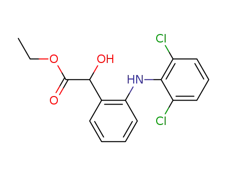 ethyl 2-(2,6-dichloroanilino)phenylglycolate