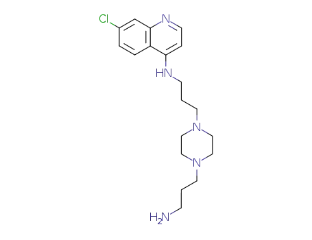 N<sup>4</sup>-{3-[4-(3-aminopropyl)piperazino]propyl}-7-chloroquinolin-4-amine