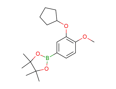 1,3,2-Dioxaborolane,
2-[3-(cyclopentyloxy)-4-methoxyphenyl]-4,4,5,5-tetramethyl-
