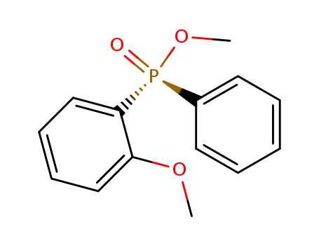 Phosphinic acid, (2-methoxyphenyl)phenyl-, methyl ester, (R)-