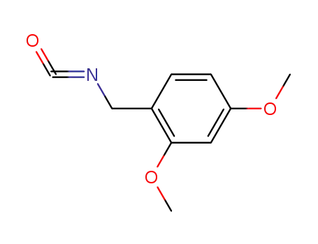 Molecular Structure of 93489-13-5 (2 4-DIMETHOXYBENZYL ISOCYANATE  97)