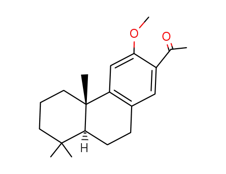 1-[12-methoxypodocarpa-8(14),9(11),12-trien-13-yl]ethanone