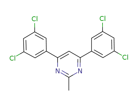 4,6-bis(3,5-dichlorophenyl)-2-methylpyrimidine