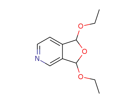 1,3-diethoxy-1,3-dihydro-furo[3,4-<i>c</i>]pyridine