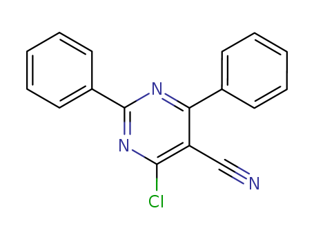 4-CHLORO-2,6-DIPHENYL-5-PYRIMIDINECARBONITRILE