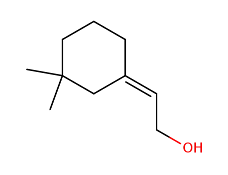 Molecular Structure of 26532-23-0 ((Z)-3,3-DIMETHYLCYCLOHEXYLIDENEETHANOL)