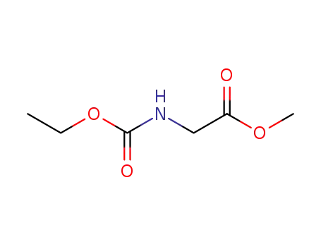 Molecular Structure of 13756-47-3 (ETHOXYCARBONYLAMINO-ACETIC ACID METHYL ESTER)