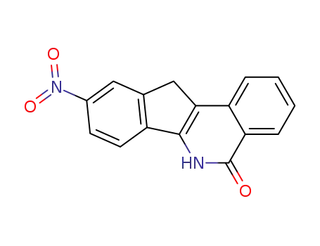 5,6-dihydro-5-oxo-9-nitro-indeno[1,2-c]isoquinoline