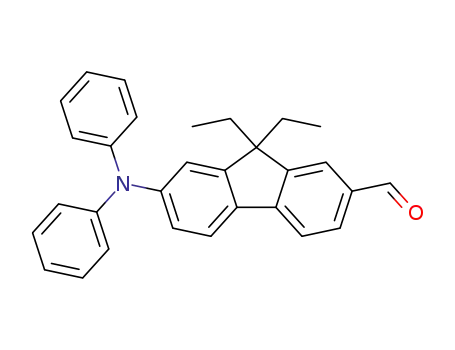7-(diphenylamino)-9,9-diethyl-9H-fluorene-2-carbaldehyde