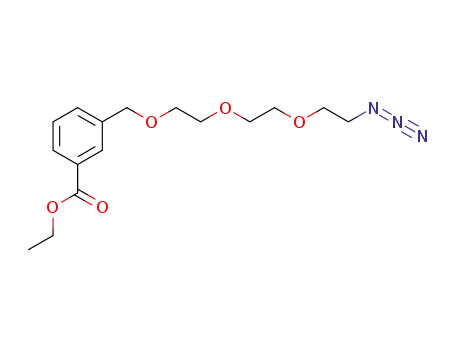 ethyl 3-((2-(2-(2-azidoethoxy)ethoxy)ethoxy)methyl)benzoate