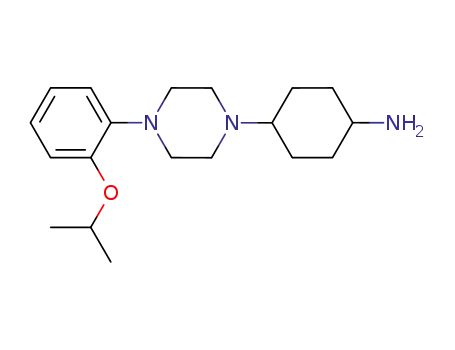 Cyclohexanamine, 4-[4-[2-(1-methylethoxy)phenyl]-1-piperazinyl]-