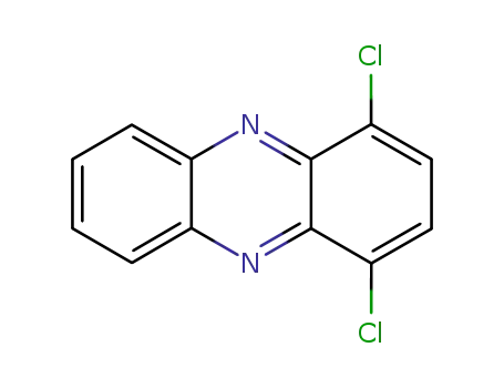 Molecular Structure of 2881-86-9 (Phenazine, 1,4-dichloro-)