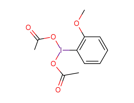 Iodine, bis(acetato-O)(2-methoxyphenyl)-