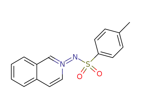 Molecular Structure of 36160-02-8 (N-p-Toluenesulfonyliminoisoquinolinium Ylide)
