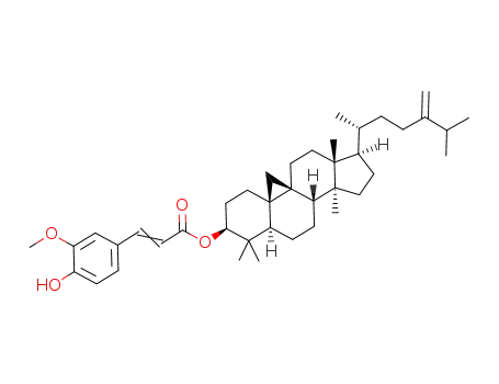 Molecular Structure of 469-36-3 (ORYZANOL)