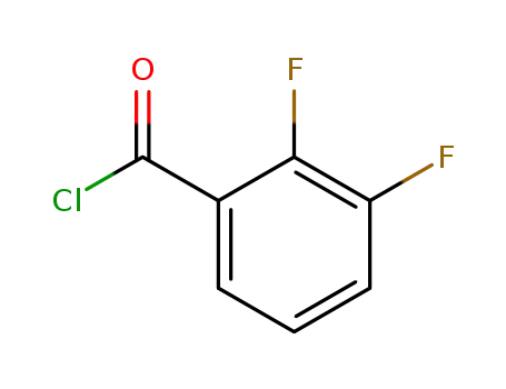 Molecular Structure of 18355-73-2 (2,3-Difluorobenzoyl chloride)